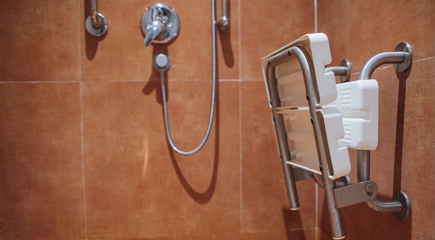 Douche sécurisée